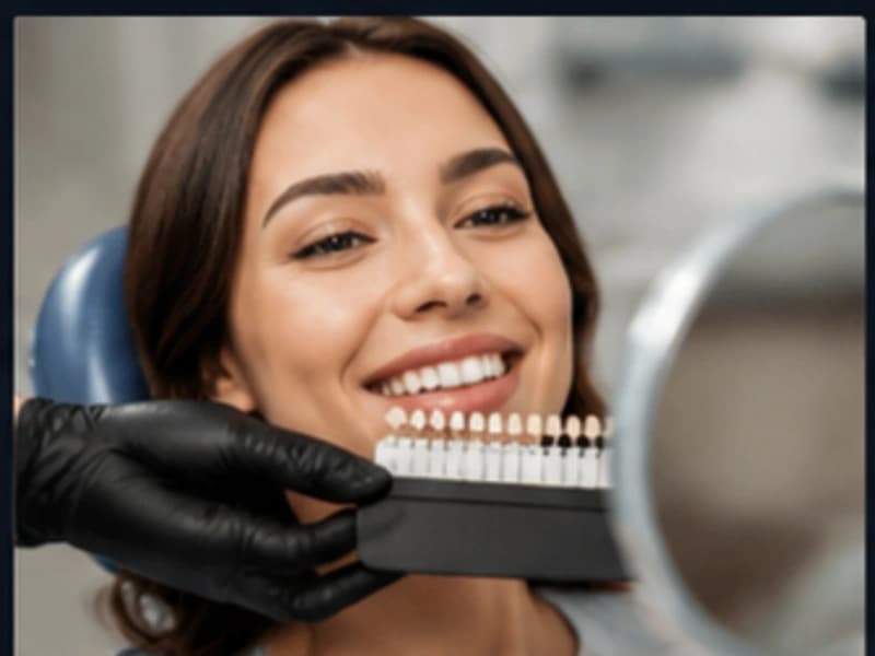 Smile makeover transformation at The Elegant Dentistry